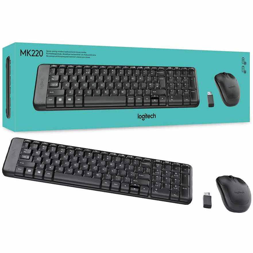 LOGITECH MK220 W/LESS KEYBOARD & MOUSE