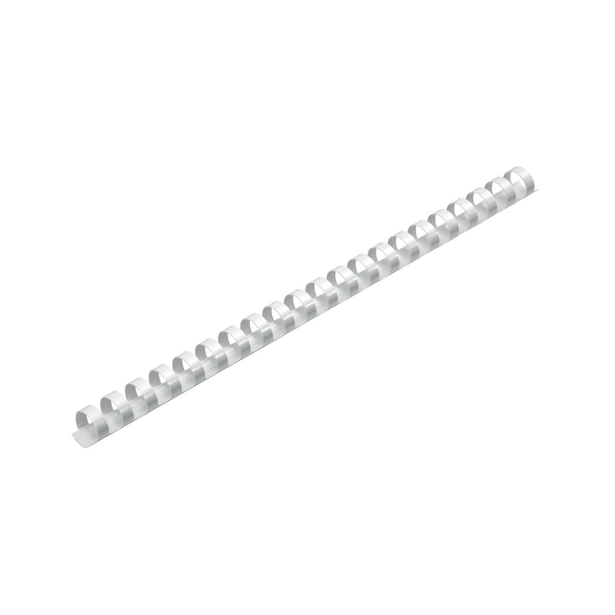 BINDING COMBS 16MM PL. WHITE 100PK CRC62022