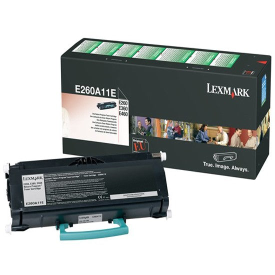 LEXMARK E260A11E BLK