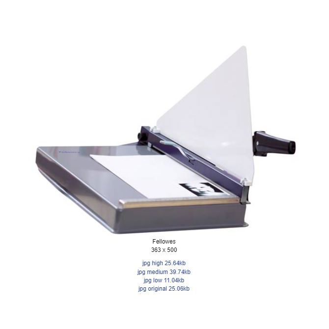 FELLOWES STD. LP36 GUILLOTINE CRC54302