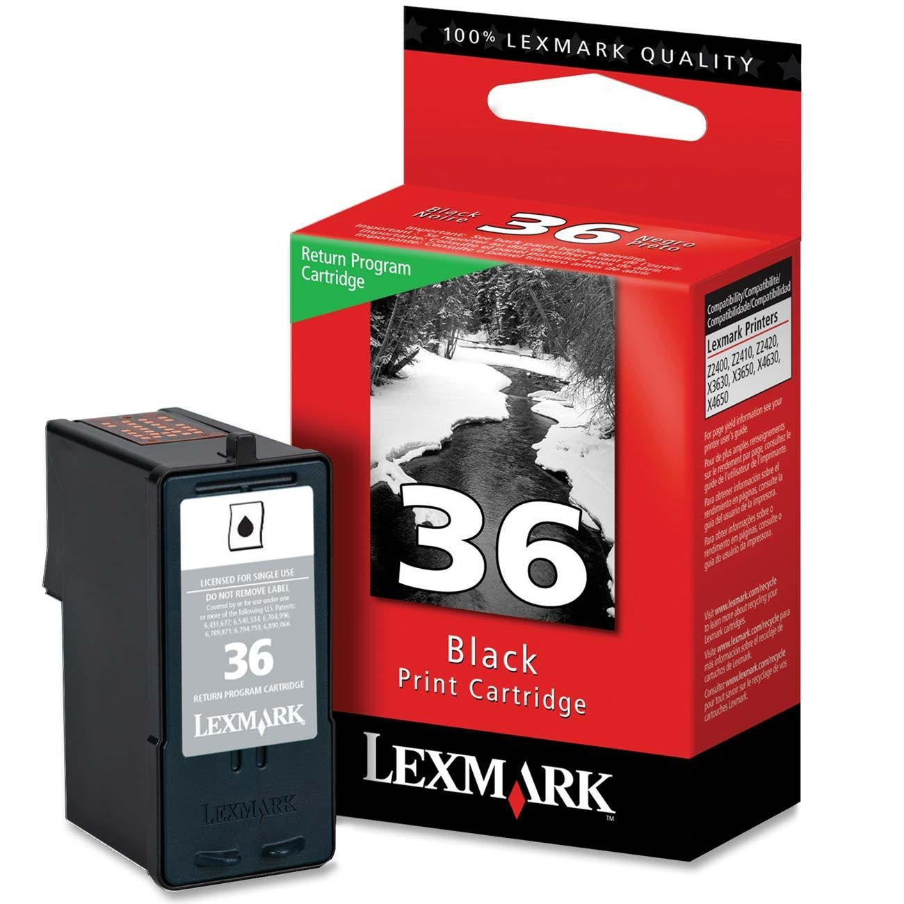 LEXMARK 36 BLK