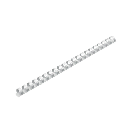 BINDING COMBS 16MM PL. WHITE 100PK CRC62022