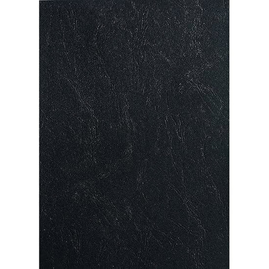 BINDING COVER LEATHERBOARD BLACK A3 100PK CRC53744