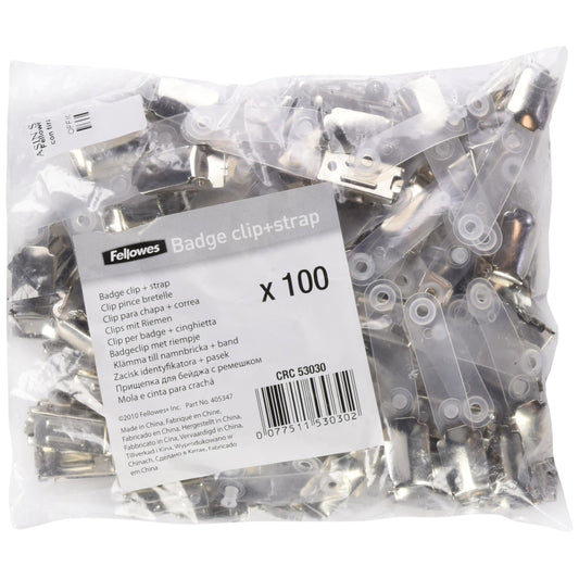 CLIPS FOR SECURITY BADGE 53030