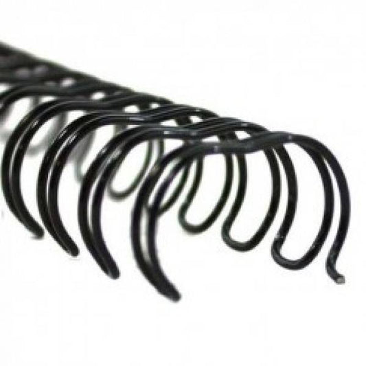 BINDING COMBS 6MM WIRE 3:1 BLACK 100PK CRC53218