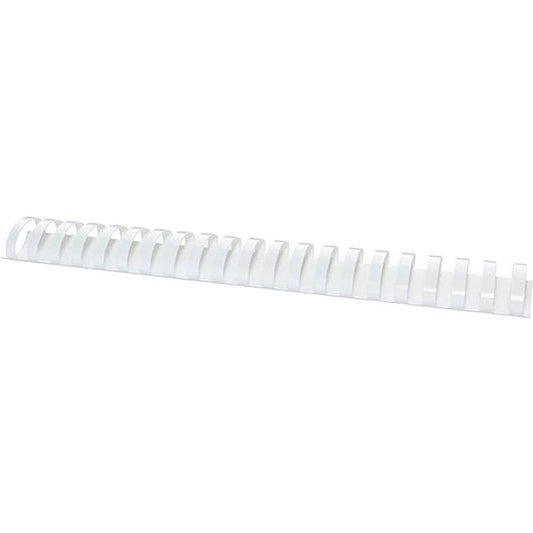 BINDING COMBS 38MM PL. WHITE 50PK CRC53494