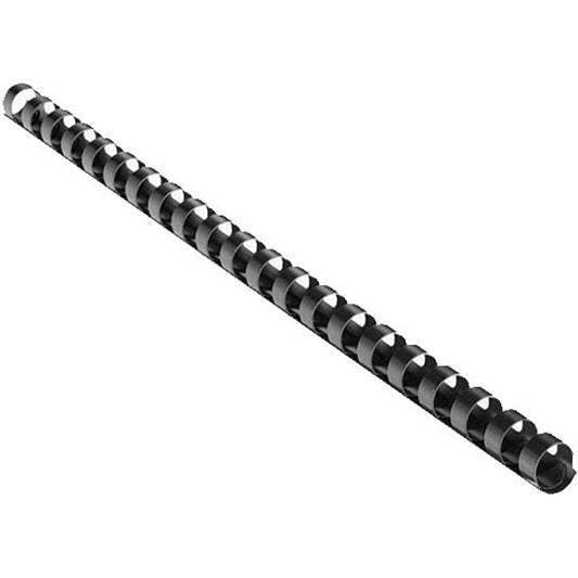 BINDING COMBS 10MM PL. BLACK 100PK CRC62005