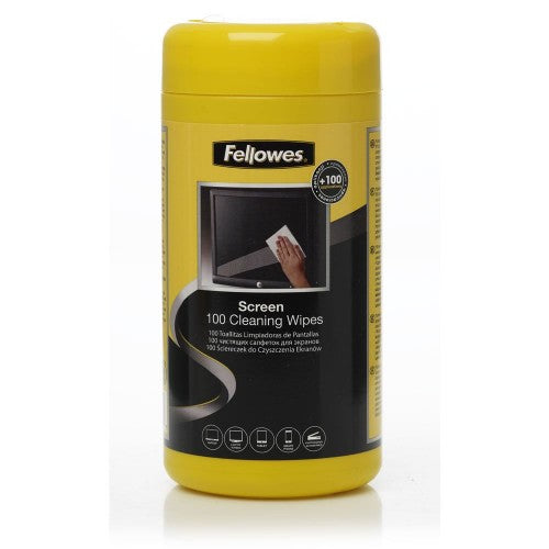 FELLOWES - V/SHIELD TEL CLEAN WIPES (22113)