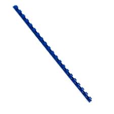 BINDING COMBS 6MM PL. BLUE 100PK CRC53451