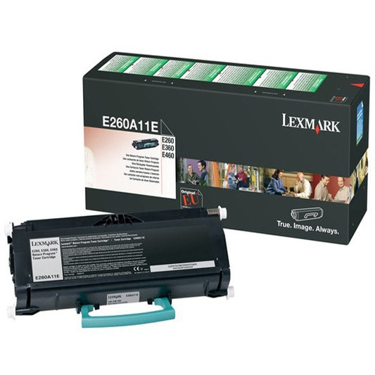 LEXMARK E260A11E BLK
