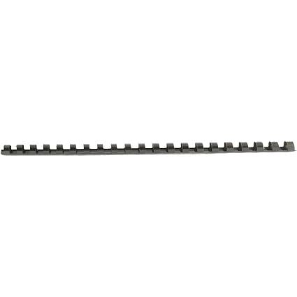 BINDING COMBS 12MM PL. BLACK 100PK CRC62011