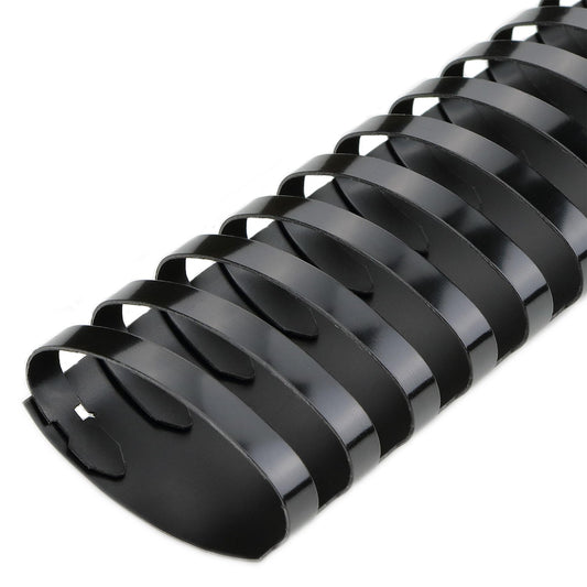BINDING COMBS 45MM PL. BLACK 50PK CRC53501