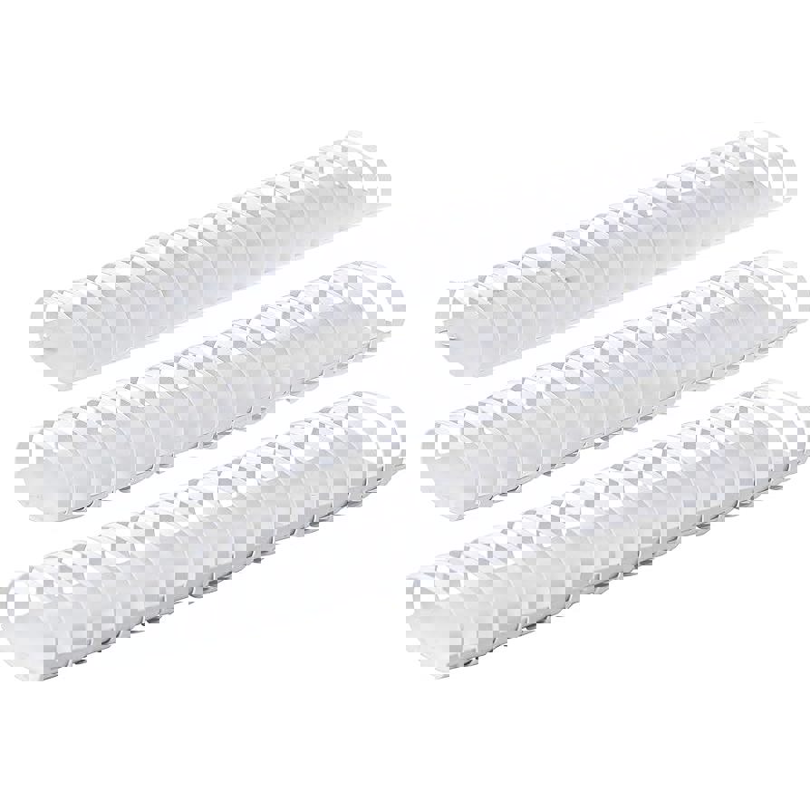 BINDING COMBS 6MM WIRE 3:1 WHITE 100PK CRC53215