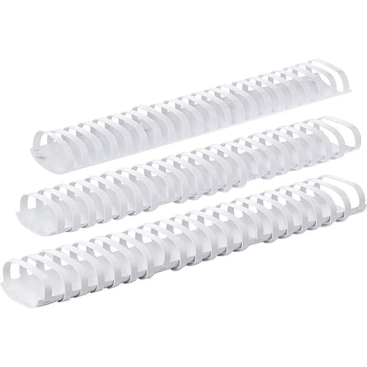 BINDING COMBS 6MM WIRE 3:1 WHITE 100PK CRC53215