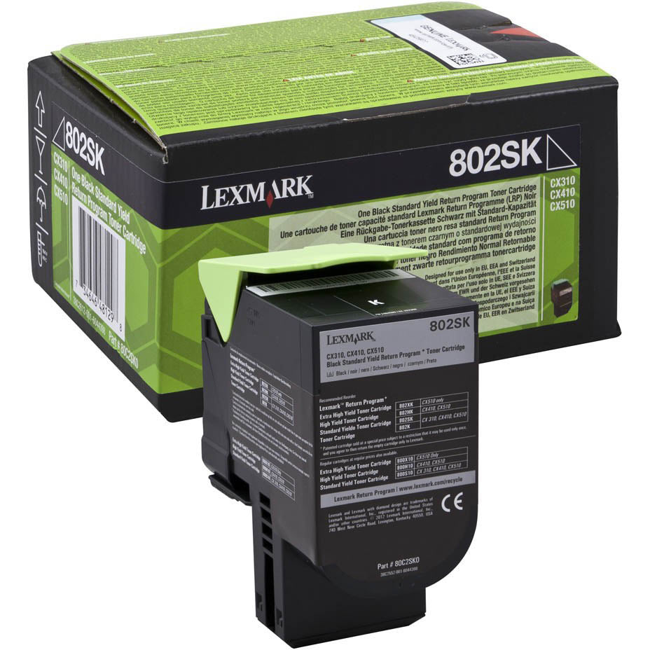 LEXMARK 802SK BLK