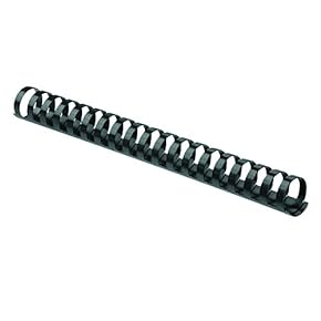 BINDING COMBS 12.7MM WIRE 3:1 BLACK 100PK CRC53273