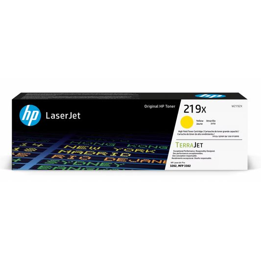 HP 219X YEL (W2192X)