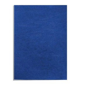 BINDING COVER LEATHERBOARD NEW COPIA BLUE A4 100PK CRC53444
