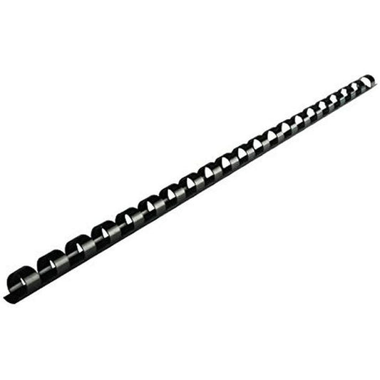 BINDING COMBS 6MM PL. BLACK 100PK CRC62001
