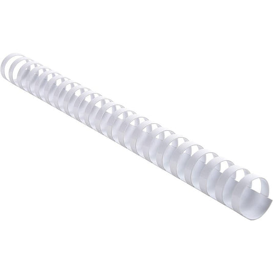 BINDING COMBS 25MM PL. WHITE 50PK CRC53482