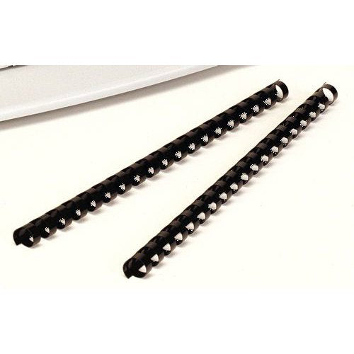 BINDING COMBS 22MM PL. BLACK 50PK CRC53481