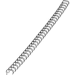 BINDING COMBS 14.3MM WIRE 3:1 BLACK 100PK CRC53277