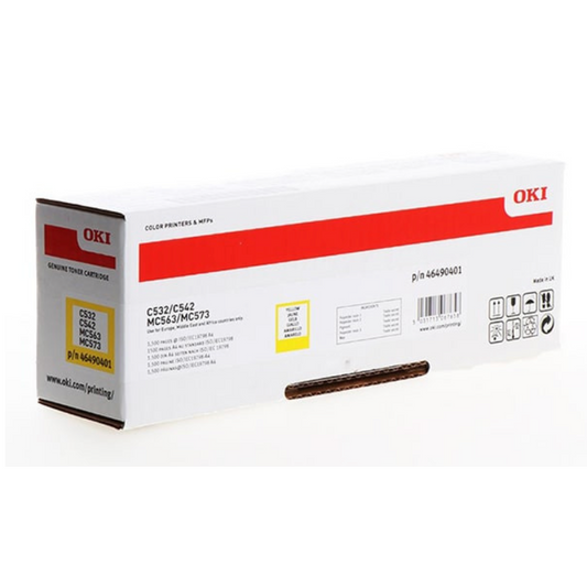 OKI C532 YEL (46490401)