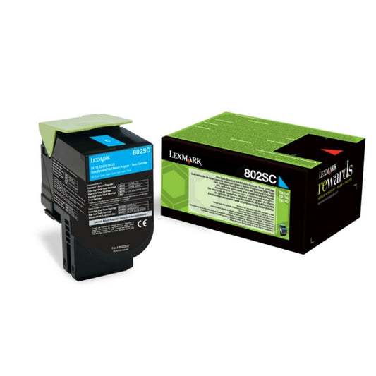 LEXMARK 802SC CYA