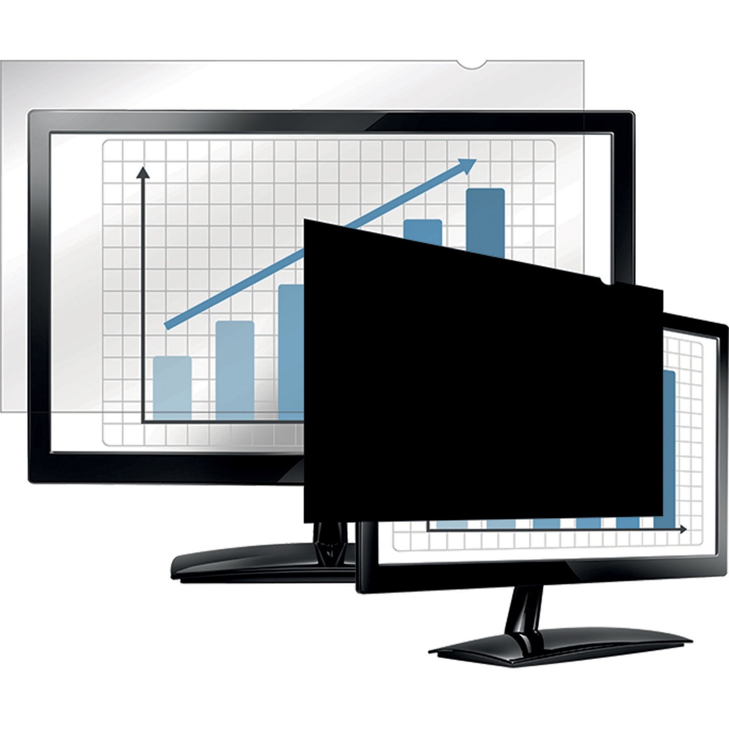 FELLOWES PRIVASCREEN BLACKOUT PRIVACY FILTER - 27.0" WIDE 16:9 CRC48150