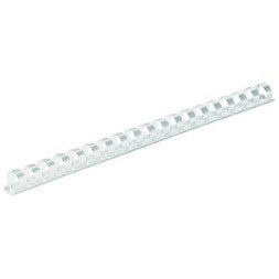 BINDING COMBS 28MM PL. WHITE 50PK CRC53486